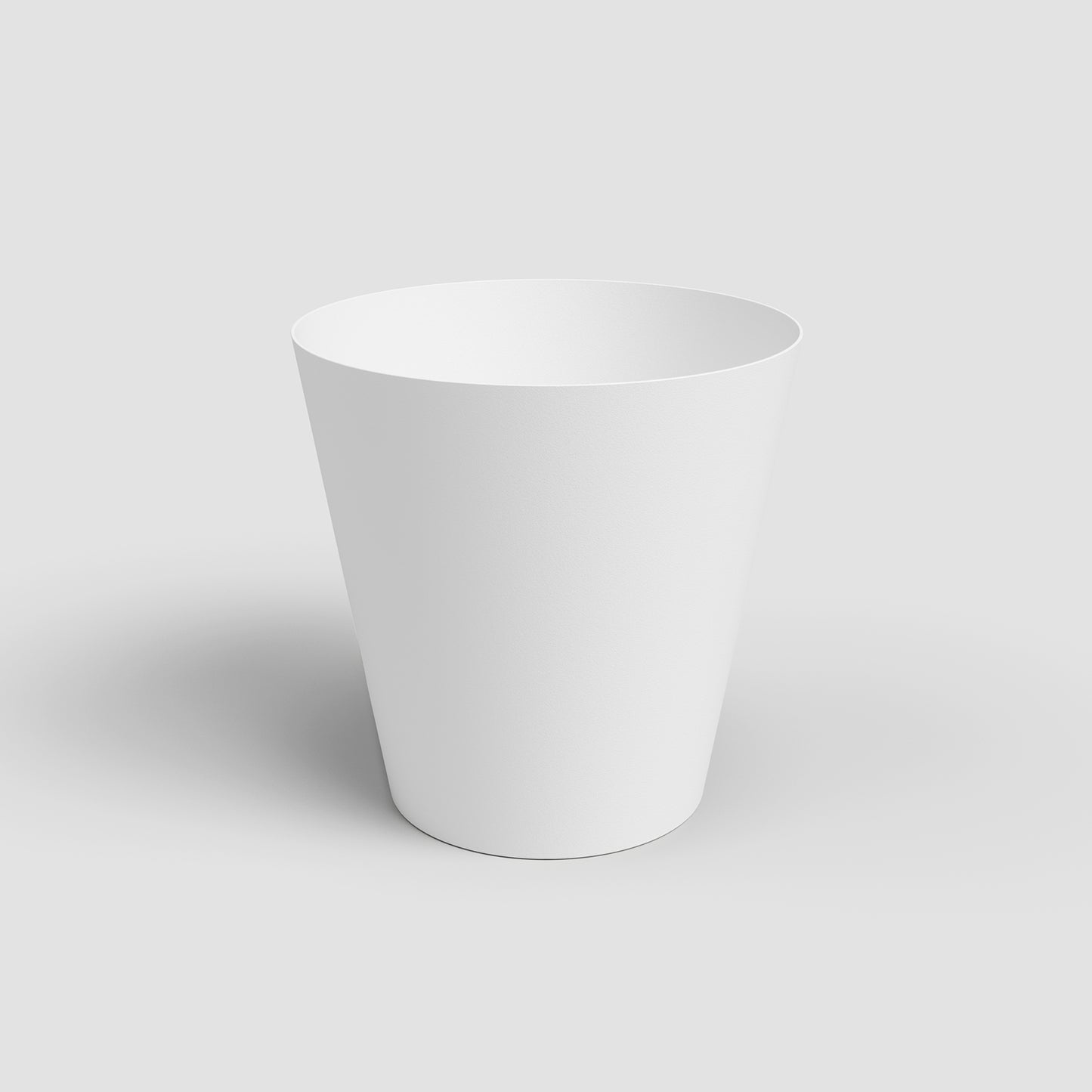 vaso de plástico porto branco artevasi