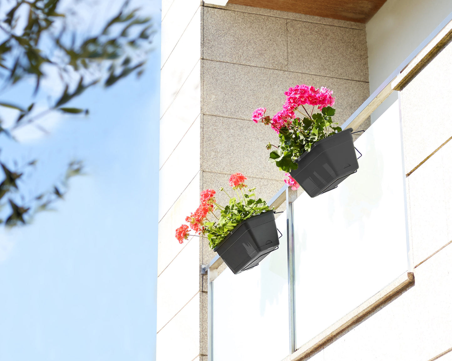 Jardinera Veneciana | Kit Balcón con Reserva de Agua