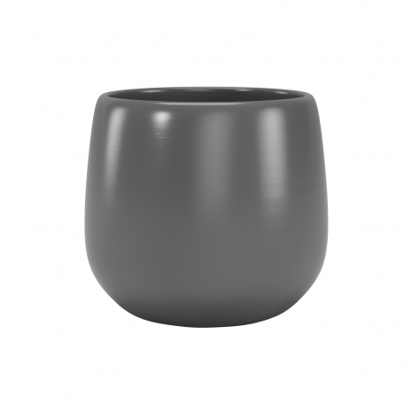 vaso ceramica artevasi vitoria 11 cinza escuro